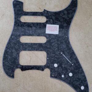 G&L 2014 LEGACY HSS PICKGUARD BLACK PEARL