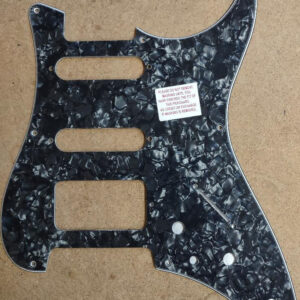 PG 60088: G&L USA 2017 LEGACY HSS HARDTAIL BRIDGE BLACK PEARL