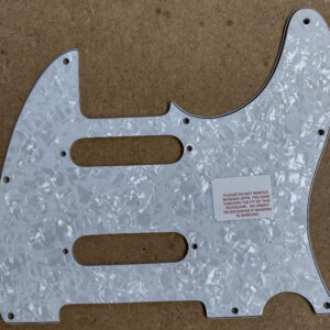 PG 1006: FENDER AMERICAN STD TELE WITH 2 STRAT PICKUPS WHT PEARL